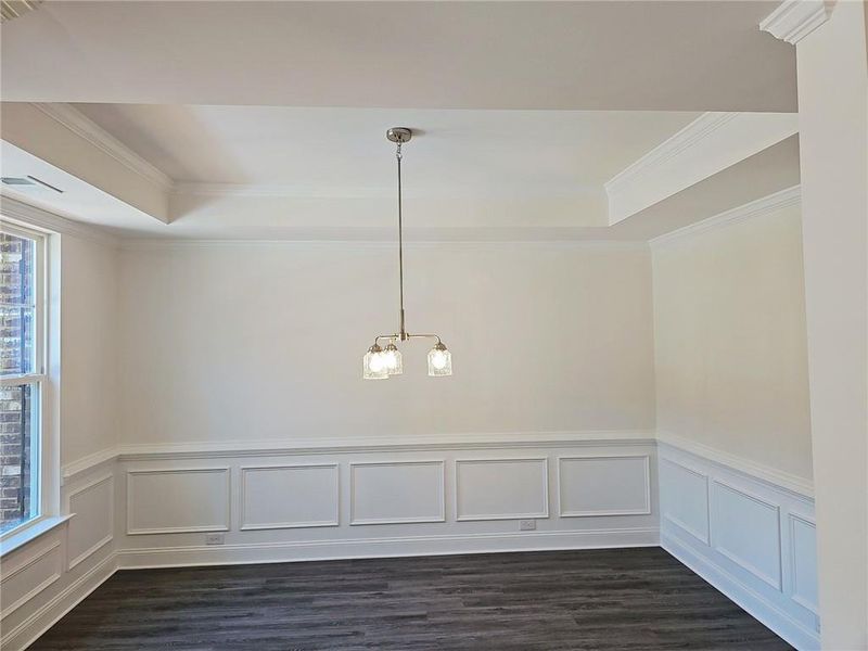 Spacious, unfurnished interior of a new home in Park Place, Bowdon (Image 10). Spacious, unfurnished interior of a new home in Park Place, Bowdon (Image 10).
