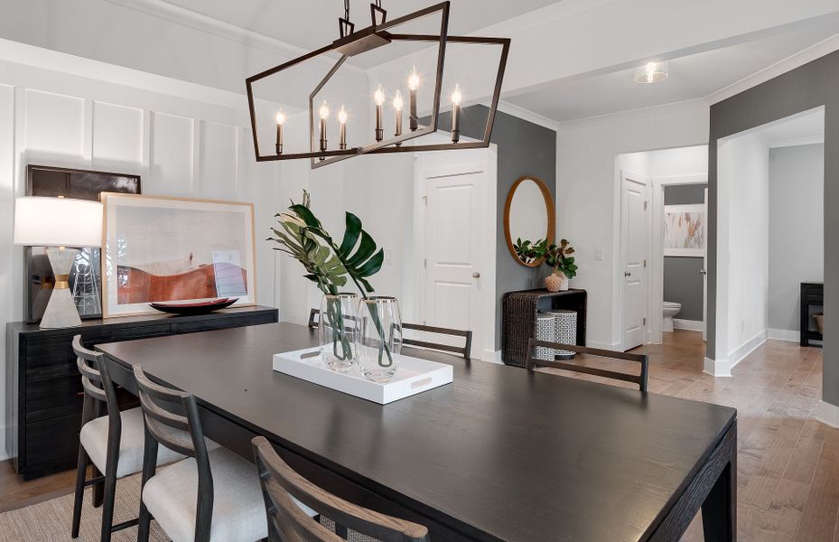 Representative furnished interior of a home built from the Woodward by Pulte Homes in Ashworth Estates, Powder Springs (Image 18).