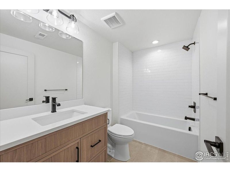 Furnished interior view inside a new home in , Windsor (Image 10).