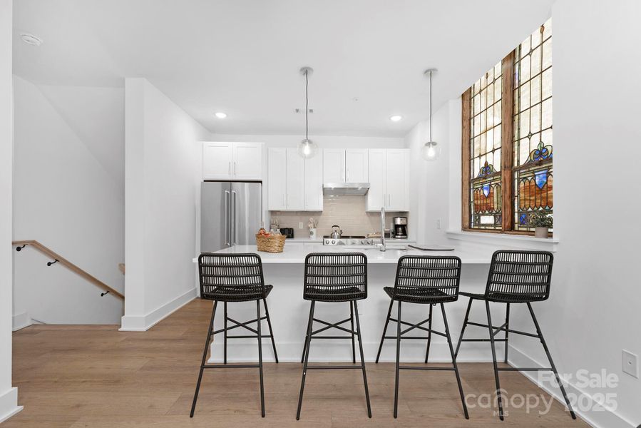 Furnished interior view inside a new home in , Charlotte (Image 4). Furnished interior view inside a new home in , Charlotte (Image 4).