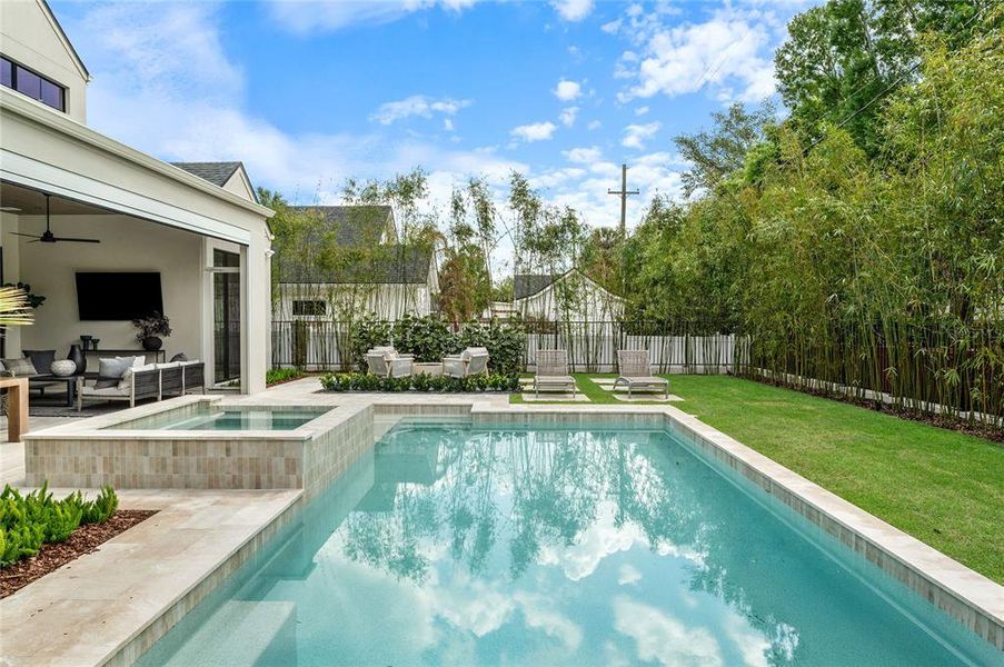 Exterior details and patio area of a home in , Orlando (Image 3).