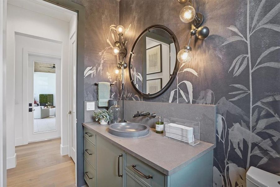 Furnished interior view inside a new home in , Sarasota (Image 35).