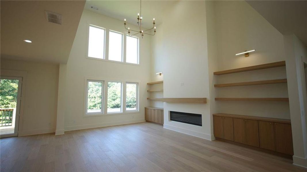 Spacious, unfurnished interior of a new home in , Flowery Branch (Image 40).