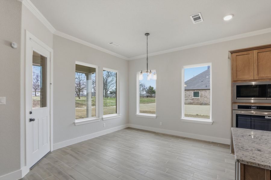 Spacious, unfurnished interior of a new home in Fannin Ranch, Leonard (Image 26). Spacious, unfurnished interior of a new home in Fannin Ranch, Leonard (Image 26).