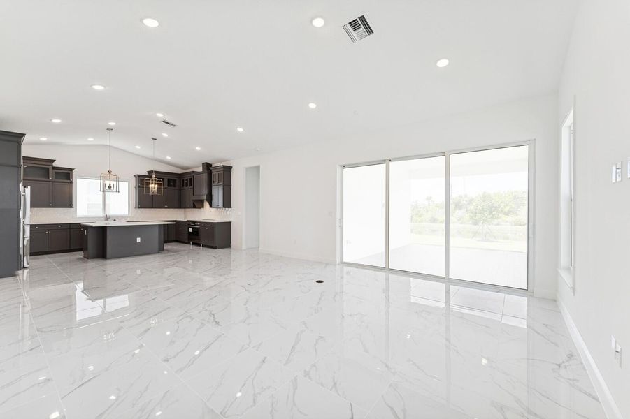 Spacious, unfurnished interior of a new home in Salerno Reserve - Single Family, Stuart (Image 20). Spacious, unfurnished interior of a new home in Salerno Reserve - Single Family, Stuart (Image 20).