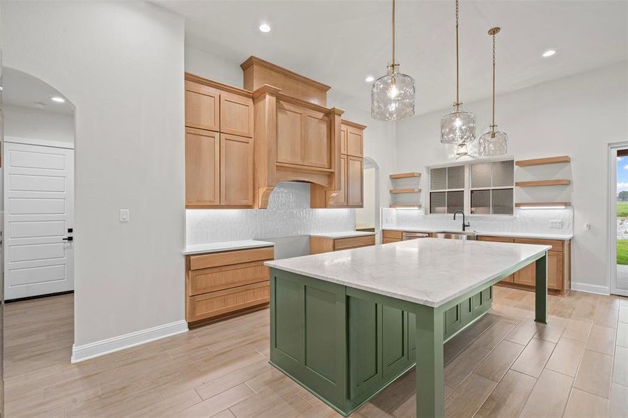 Furnished interior view inside a new home in Santana Ridge, Weatherford (Image 15).