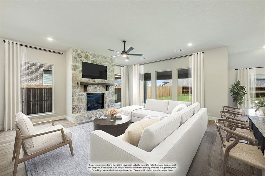 Furnished interior view inside a new home in Hampton Park, Glenn Heights (Image 17). Furnished interior view inside a new home in Hampton Park, Glenn Heights (Image 17).