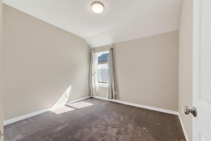 Spacious, unfurnished interior of a new home in Harvest Green, Richmond (Image 26). Spacious, unfurnished interior of a new home in Harvest Green, Richmond (Image 26).