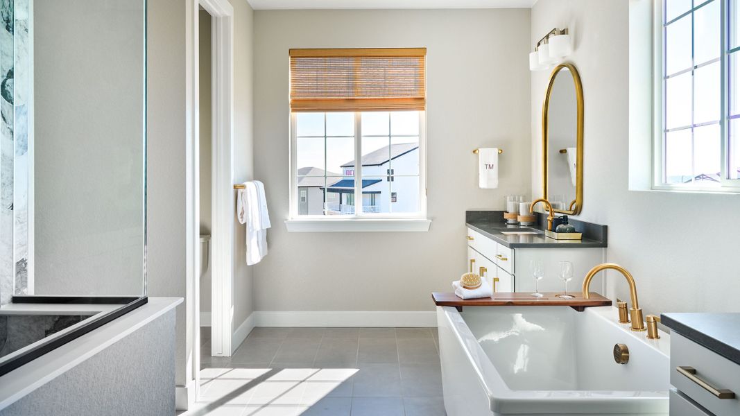 Representative furnished interior of a home built from the Vail by Taylor Morrison in Macanta Destination Collection, Castle Rock (Image 24).