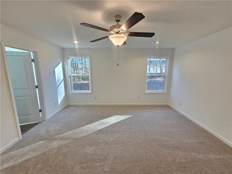 Spacious, unfurnished interior of a new home in The Estates at Casteel, Bethlehem (Image 17).