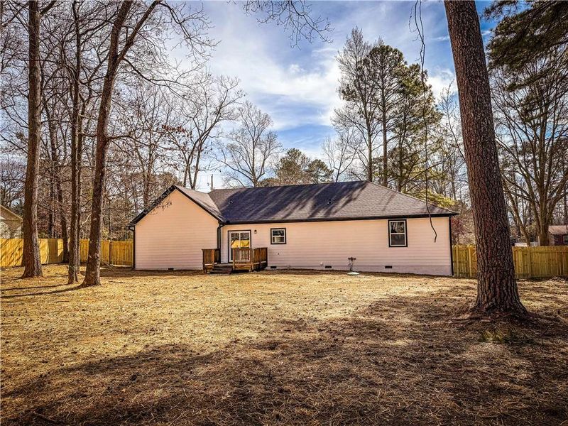 Exterior details and patio area of a home in , Douglasville (Image 4).