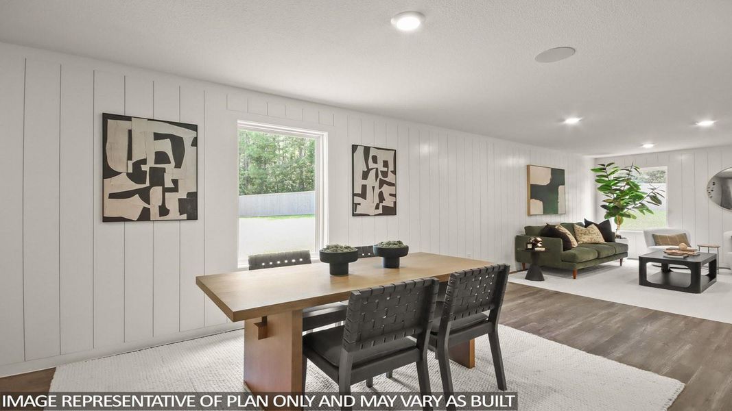 Furnished interior view inside a new home in Sunset Valley, Hockley (Image 4). Furnished interior view inside a new home in Sunset Valley, Hockley (Image 4).