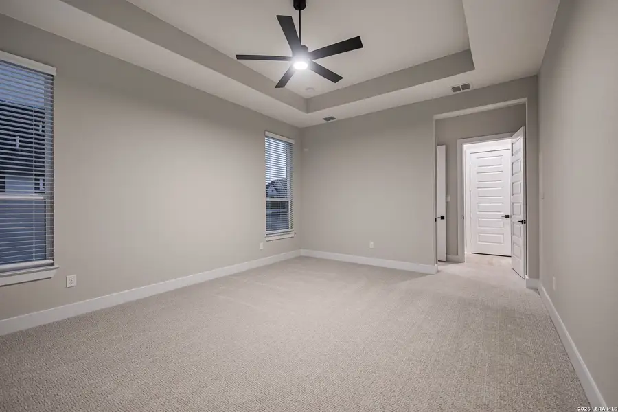 Spacious, unfurnished interior of a new home in Caliza Reserve, Boerne (Image 31). Spacious, unfurnished interior of a new home in Caliza Reserve, Boerne (Image 31).