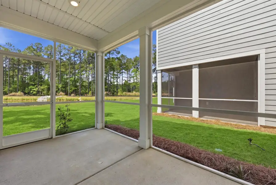 Exterior details and patio area of a home in , Charleston (Image 3).