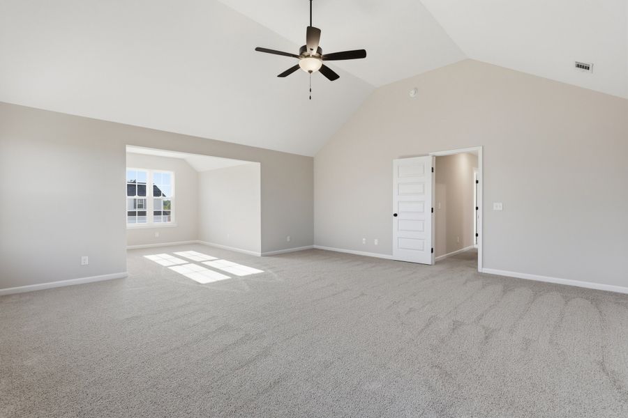 Representative unfurnished interior of a home built from the The Screven by RTS Homes in Tibet Road at Sassafras, Allenhurst (Image 45).