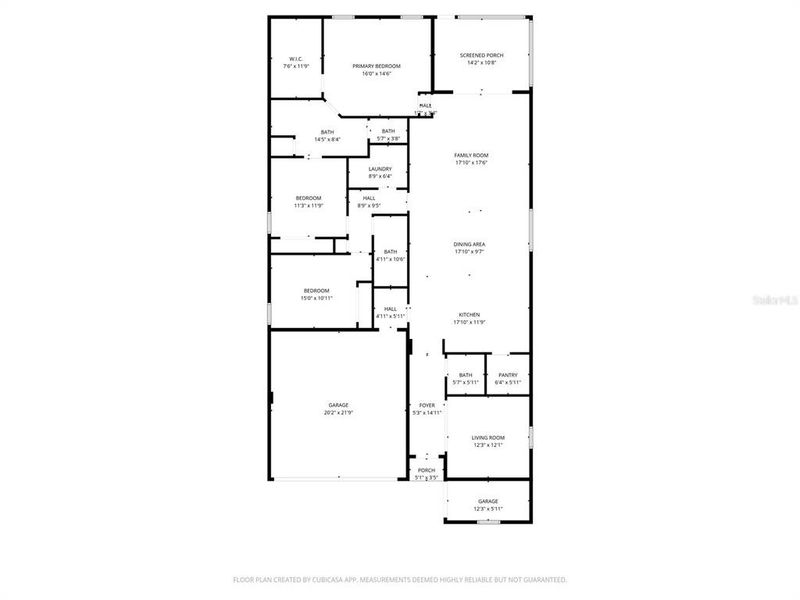2D floor plan layout of this home in Southshore Bay Active Adult, Wimauma, FL (Image 5). 2D floor plan layout of this home in Southshore Bay Active Adult, Wimauma, FL (Image 5).