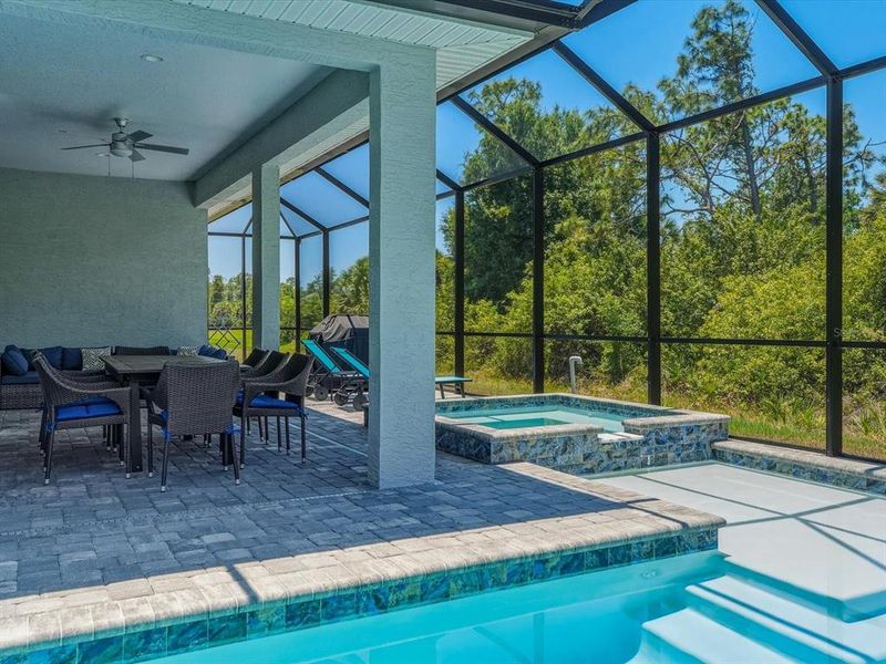 Exterior details and patio area of a home in , Rotonda West (Image 24). Exterior details and patio area of a home in , Rotonda West (Image 24).