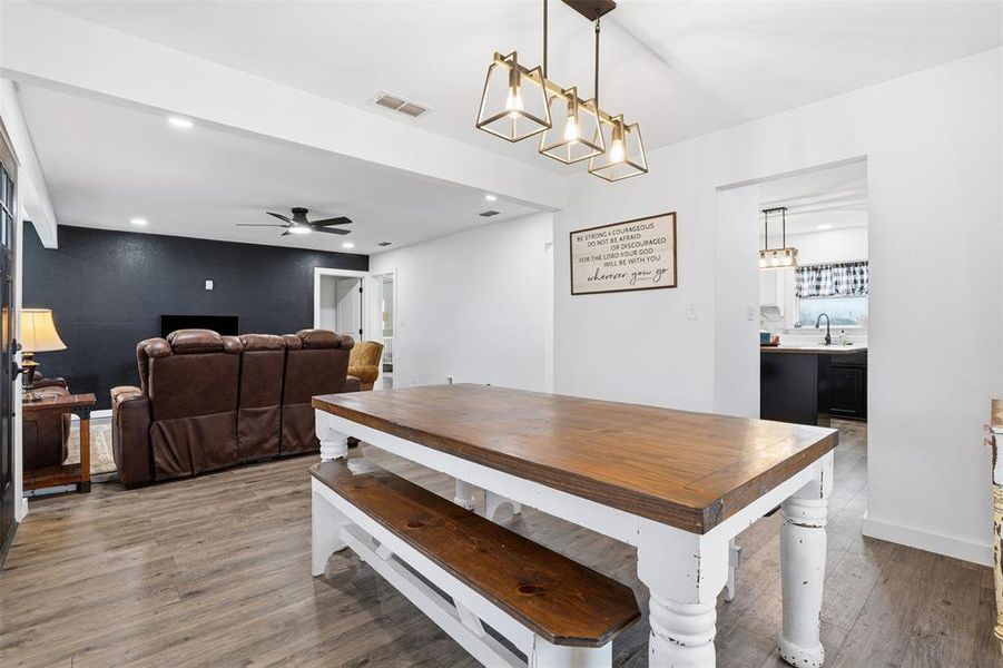 Furnished interior view inside a new home in , Millsap (Image 30).