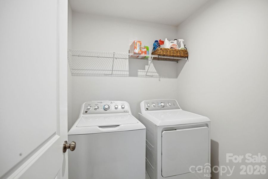 Laundry room on second floor