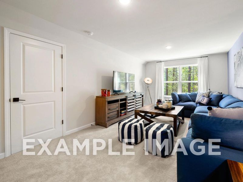 Representative furnished interior of a home built from the The Hickory B by Davidson Homes LLC in Melody Lakeside Estates, Buford (Image 52).