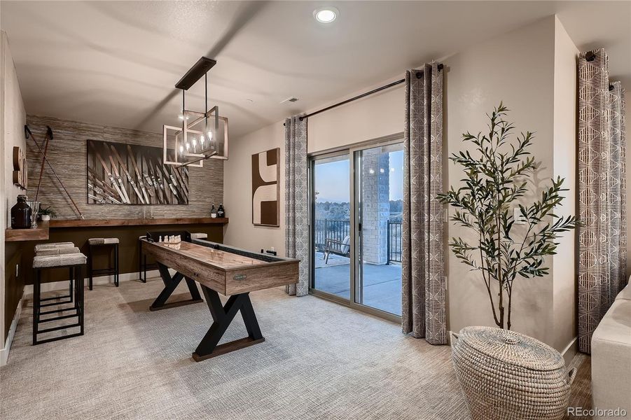 Furnished interior view inside a new home in , Westminster (Image 39).
