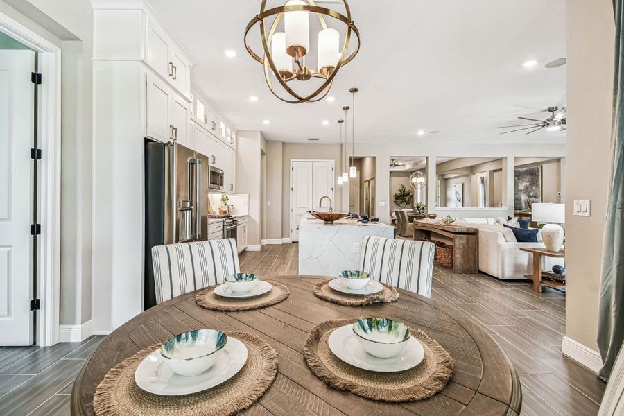 Furnished interior view inside a new home in River Preserve Estates, Parrish (Image 71).