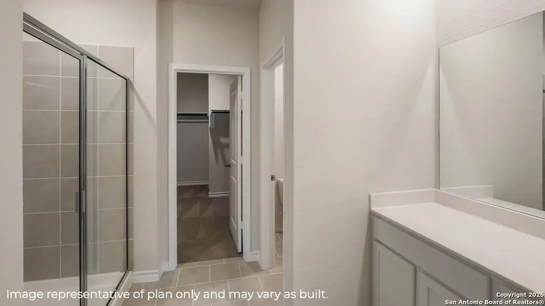 Furnished interior view inside a new home in Brookstone Creek, San Antonio (Image 7).