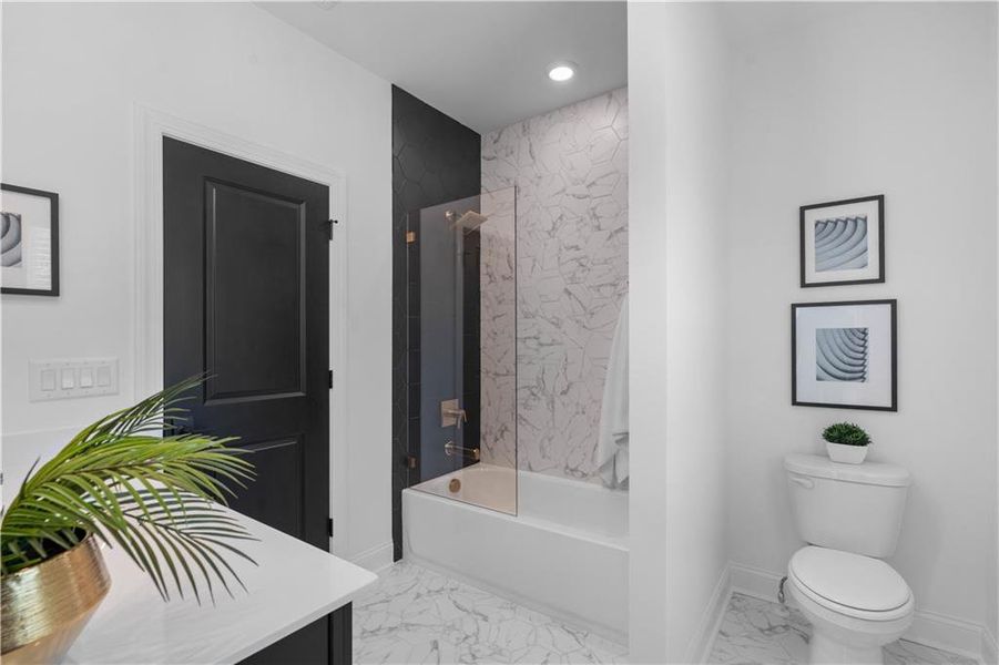 Furnished interior view inside a new home in Palisades, Cumming (Image 15).