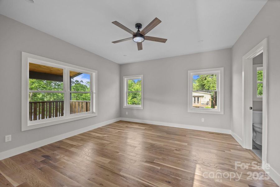 Primary on main level