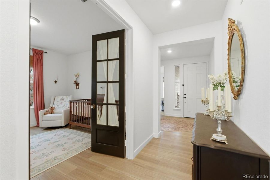 Furnished interior view inside a new home in Harvest Ridge, Aurora (Image 38).