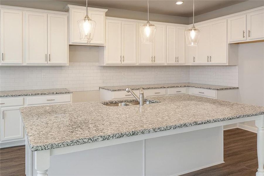 Furnished interior view inside a new home in Waters Edge, Mansfield (Image 4).