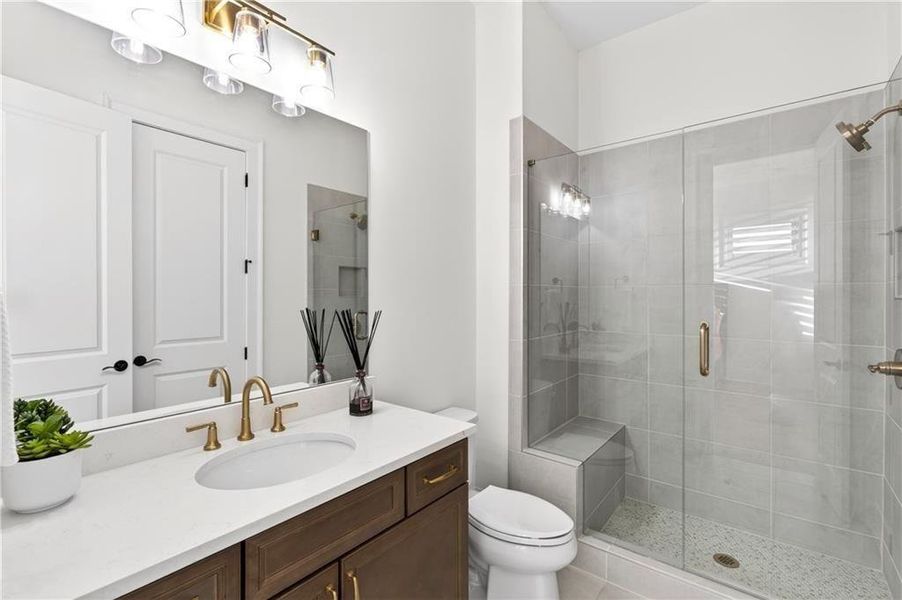 Furnished interior view inside a new home in Hillandale In Historic Roswell, Roswell (Image 31).