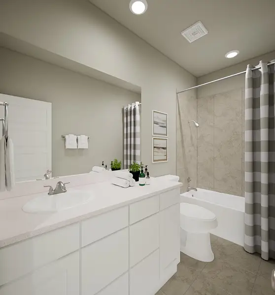 Furnished interior view inside a new home in Mason Woods, Cypress (Image 21). Furnished interior view inside a new home in Mason Woods, Cypress (Image 21).