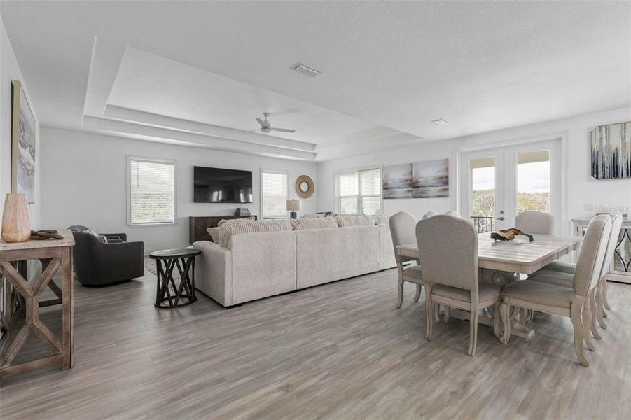 Furnished interior view inside a new home in , Palm Coast (Image 12). Furnished interior view inside a new home in , Palm Coast (Image 12).