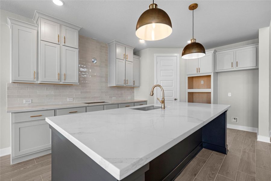 Furnished interior view inside a new home in Grange, Katy (Image 9).