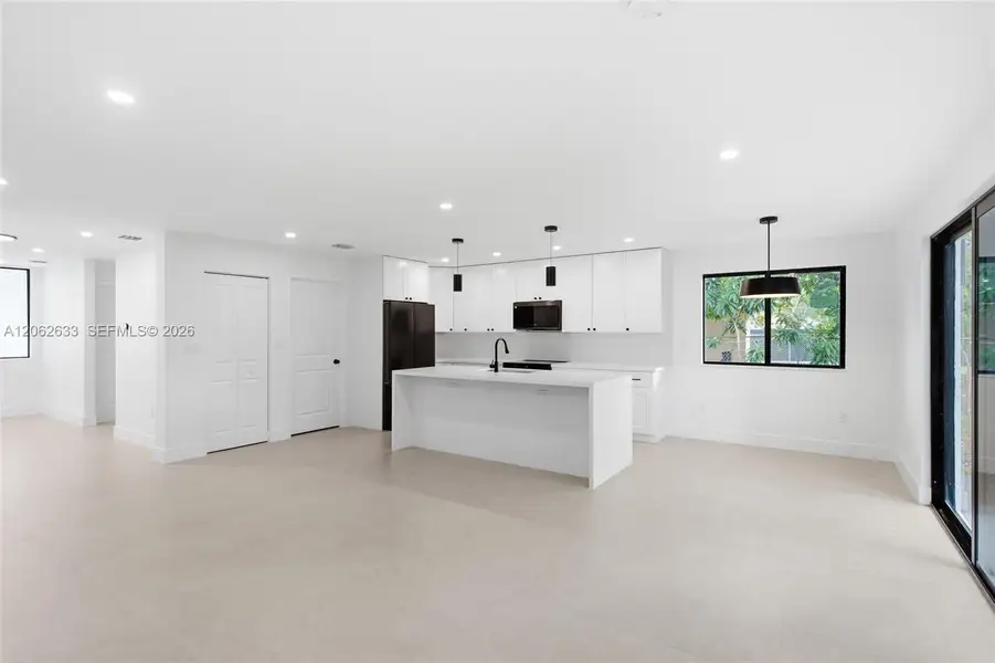 Furnished interior view inside a new home in , South Miami (Image 11). Furnished interior view inside a new home in , South Miami (Image 11).