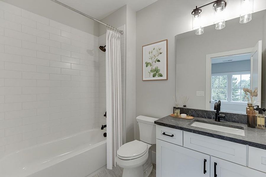 Furnished interior view inside a new home in , Cumming (Image 27).