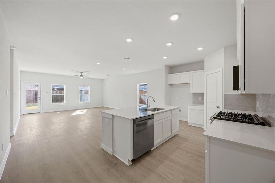 Furnished interior view inside a new home in Overland Grove, Forney (Image 10).
