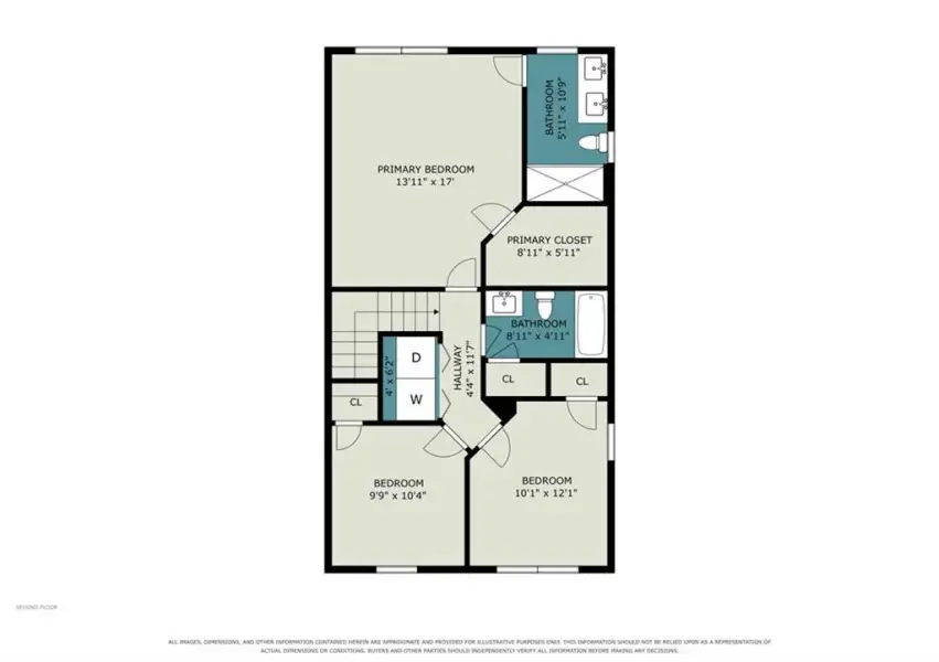 2D floor plan layout of this home in , Lawrenceville, GA (Image 6).