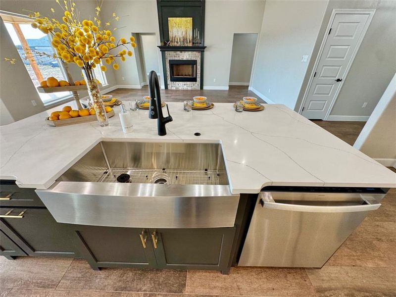 Close-up of interior finishes inside a home in , Abilene (Image 20).