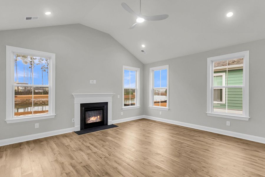Spacious, unfurnished interior of a new home in Cherrywood Estates, Summerville (Image 41). Spacious, unfurnished interior of a new home in Cherrywood Estates, Summerville (Image 41).