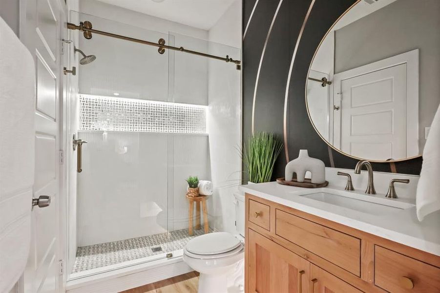 Furnished interior view inside a new home in , Dallas (Image 7). Furnished interior view inside a new home in , Dallas (Image 7).