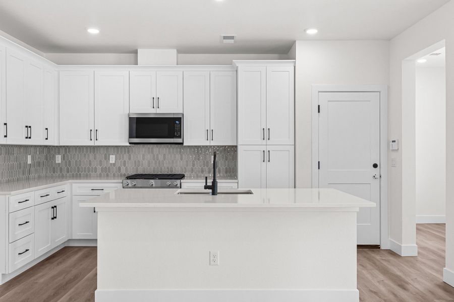 Furnished interior view inside a new home in Trumark Homes at Sterling Ranch, Littleton (Image 8).