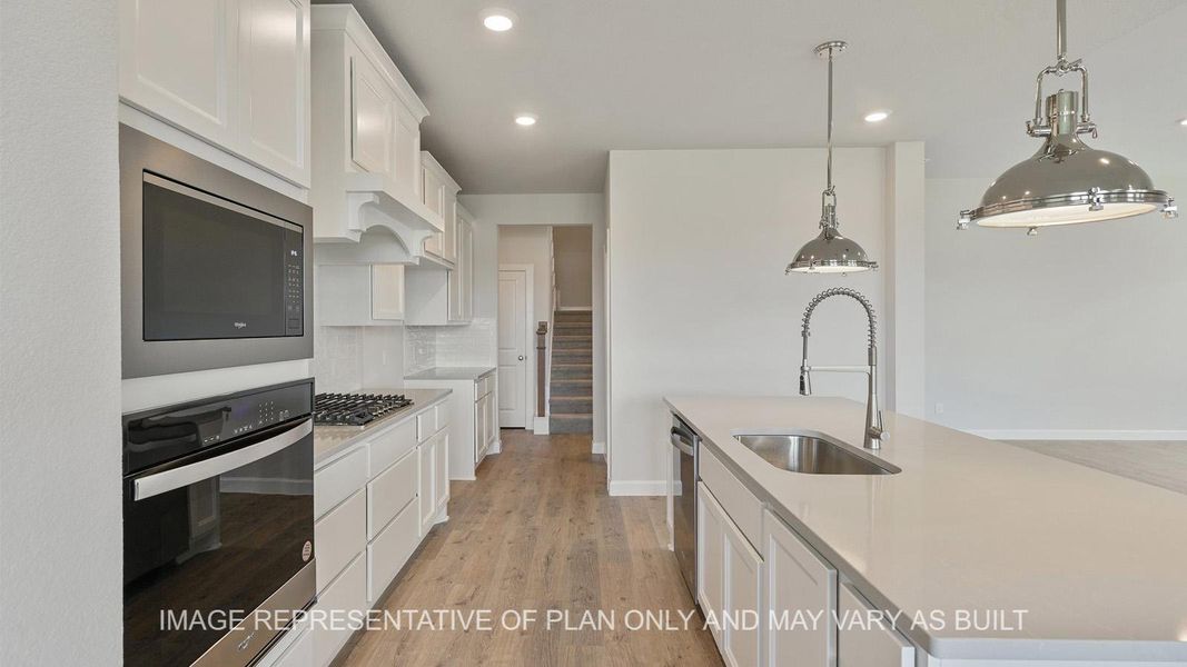 Furnished interior view inside a new home in Wellborn Settlement, College Station (Image 2).