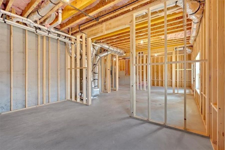 In-progress construction of a new home in , Cartersville, GA (Image 37).