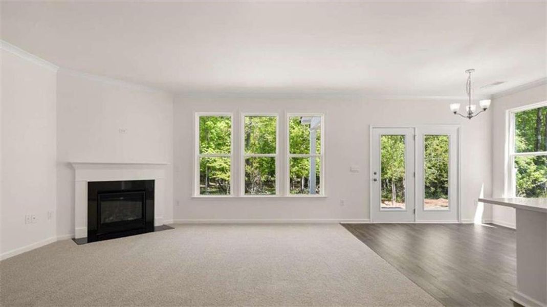 Spacious, unfurnished interior of a new home in Wildwood, Covington (Image 27).