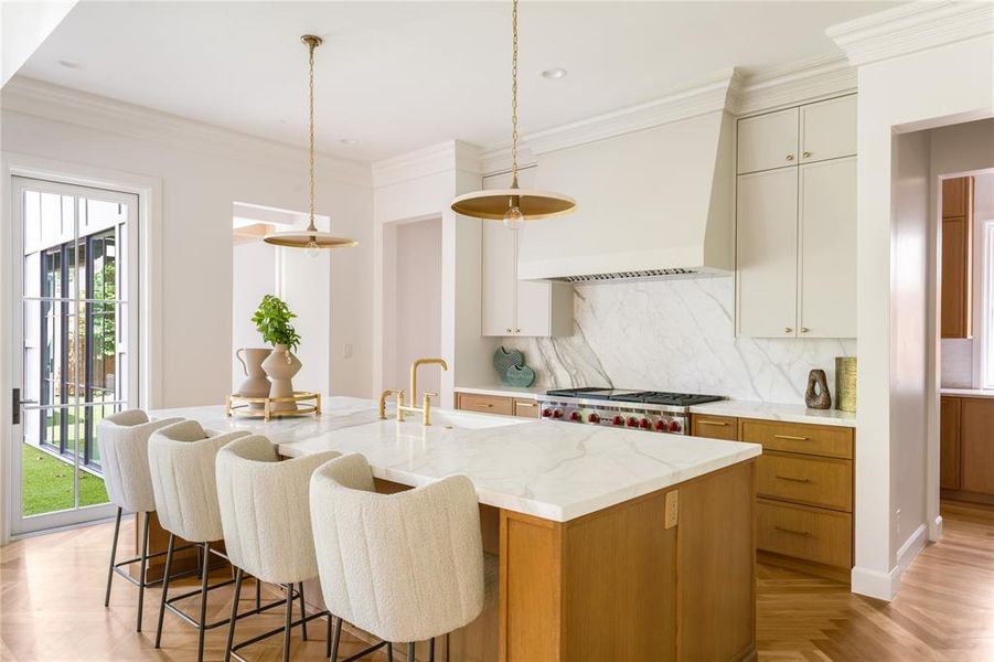 Furnished interior view inside a new home in , Highland Park (Image 11).