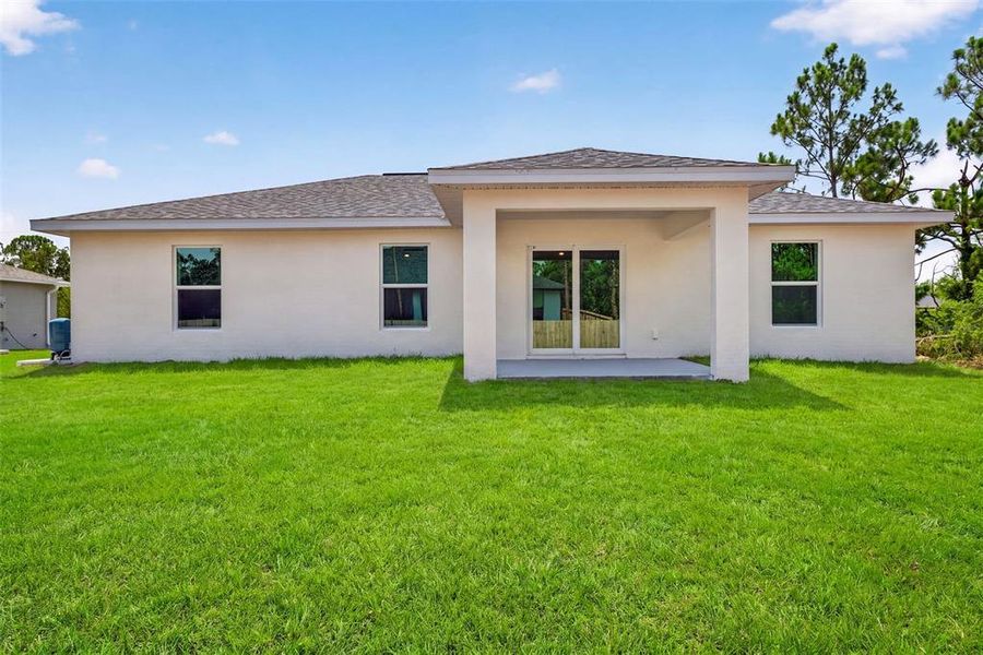 Exterior details and patio area of a home in , Port Charlotte (Image 19). Exterior details and patio area of a home in , Port Charlotte (Image 19).