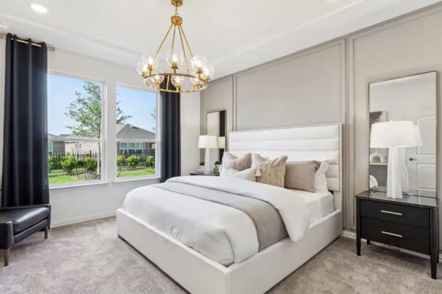 MODEL HOME images may NOT be consistent with the finished product.