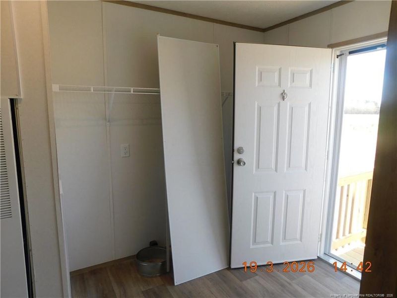 Laundry Room / Back Door Laundry Room / Back Door